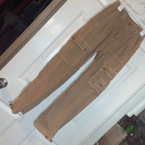American Eagle drawstring bottom cargo pants size 000 short